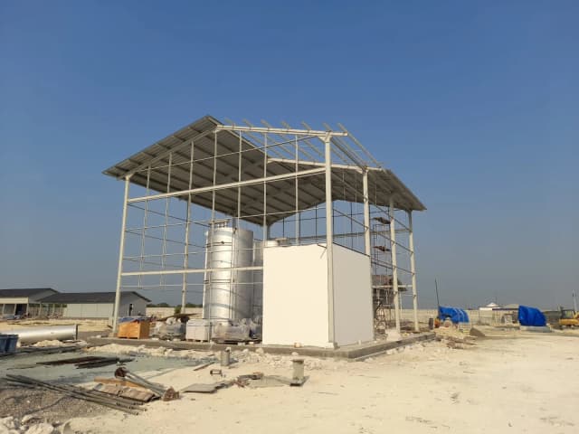 SAG KILANG CNG - Industrial Construction project in Cikarang, West Java